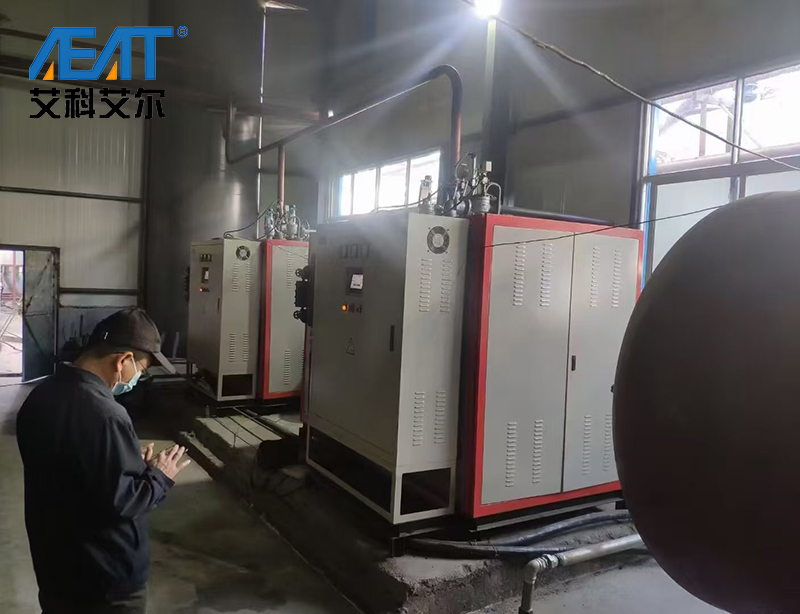 東北某廠電熱蒸汽發生器使用現場