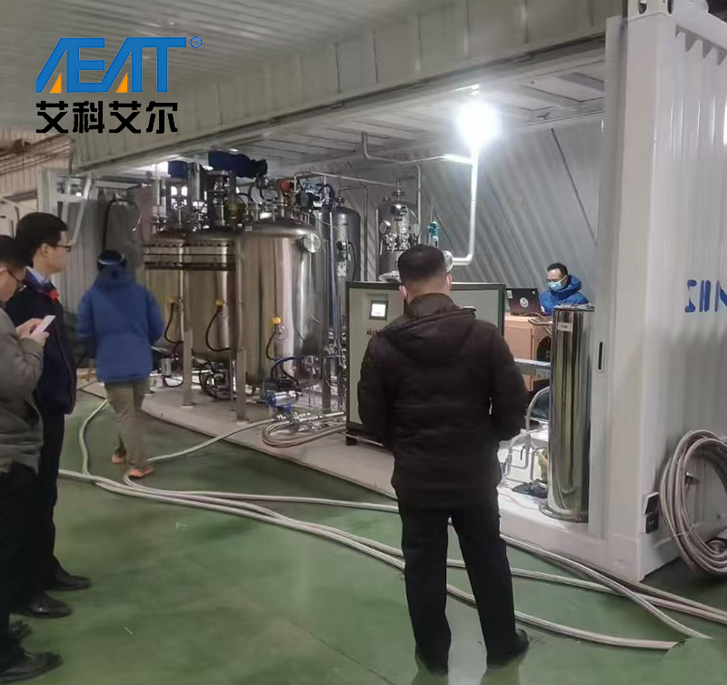 電熱蒸汽發生器使用現場